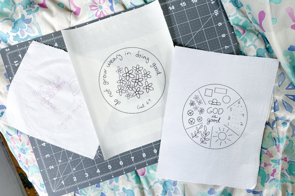 Easily Transfer Your Pattern & Set Up Your Embroidery Hoop